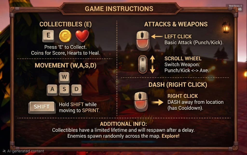 AURA Gameplay Instructions